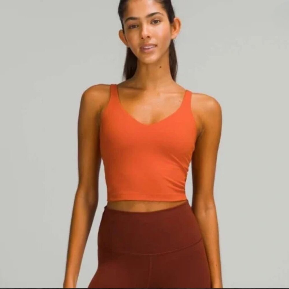 Lululemon Align Tank – Canyon Orange | Size 10 A/B Cups | Excellent Condition